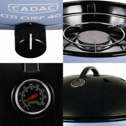 Cadac City Chef staliukas dujinis grilis 38 5cm mėlynas