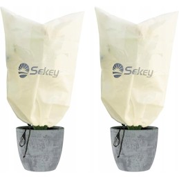 Gaubto užvalkalas iš agrotekstilės augalų apsaugos 80x60cm 50g/m² 2 vnt.