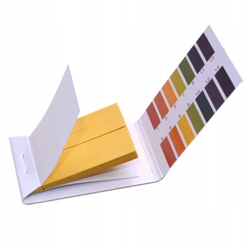 Litmus paper strips measuring 80pcs ph 1 14
