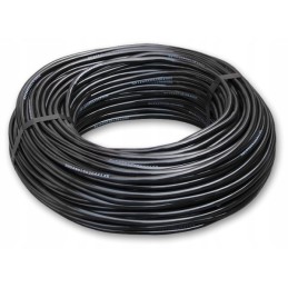 Must PVC voolik mikrovihmutite jaoks 4x7mm 1m Bradas