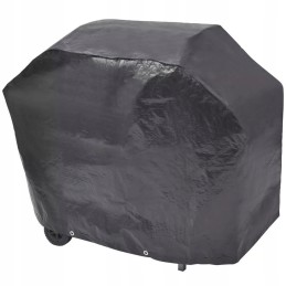 Vidaxl dujinis grilis su 4 kaitvietėmis 1, sidabrinė