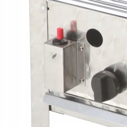 3 degiklių dujinis grilis su Rascal grotelėmis, 10 kW