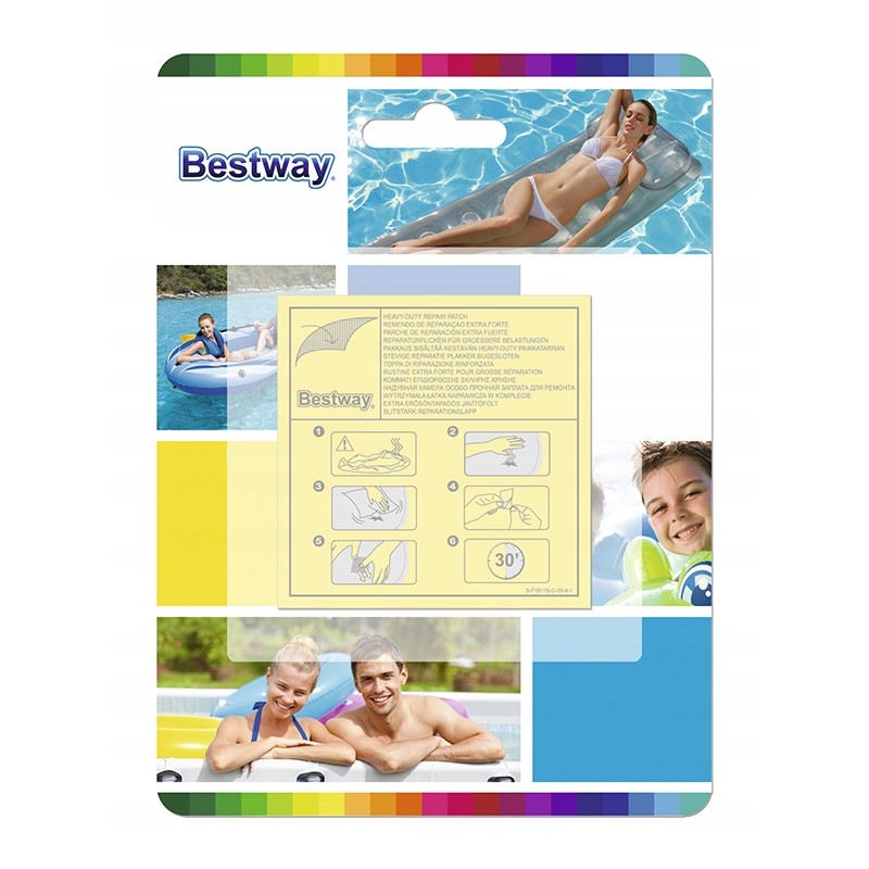 Bestway basseinimadratsi paranduskomplekt, 10 tk