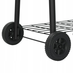 Klasikinė sodo grilis su anglių rūkykla