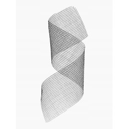 Reinforcing mesh for liquid patch beehive