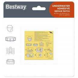 Bestway 62068 riivi remondikomplekt, 10 tk