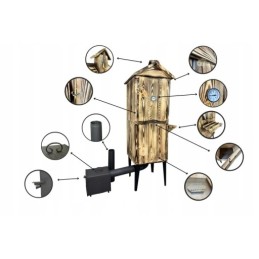 ⭐⭐Sodo rūkykla medinė sodo rūkykla rūkykla rūkykla rūkykla židinys⭐⭐