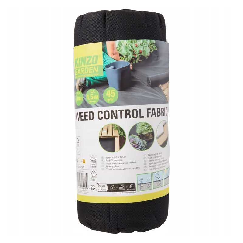 Agrotekstilė 10m x 1,5m 45g/m2 piktžolių kontrolės audinys