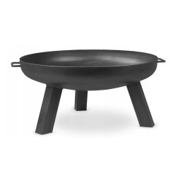 Didelės sodo laužavietės komplektas, laužavietė, grilis, 60 cm