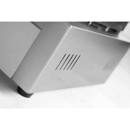 Kontaktinės panini kontaktinės grotelės, briaunotas viršus, lygus dugnas, 2200 W hendi 263