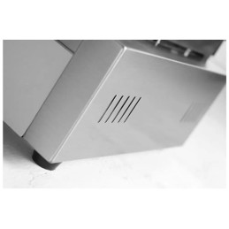 Kontaktinės panini kontaktinės grotelės, briaunotas viršus, lygus dugnas, 2200 W hendi 263