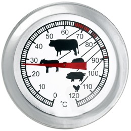 Rūkyklos krosnelės kepimo termometras 0 120c