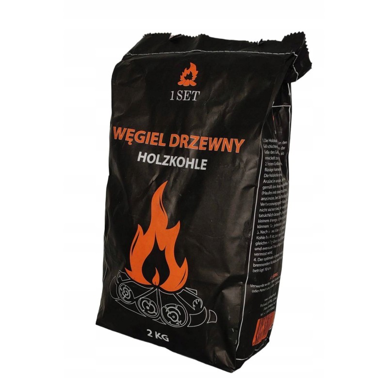 Eko anglis kepimui ant grotelių, 2 kg, dideli gabaliukai