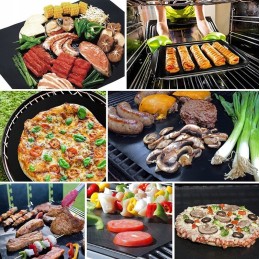 Tefloninis grilio kilimėlis grilio padėklas orkaitės padėklas kepimui 3 vnt