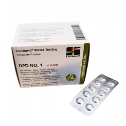 Lovibond dpd tabletės 1 fotometras be chloro 10 vnt