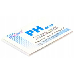 Lakmuso popierėlis, juostelių rinkinys, ph juostelės 1 14, 80 vnt