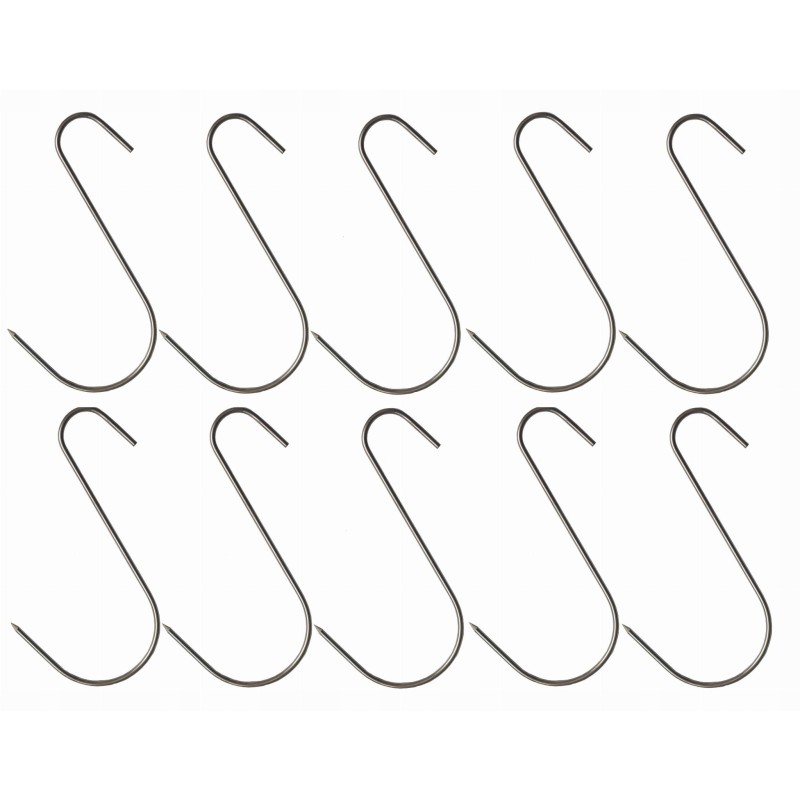 Dideli rūkymo kabliukai s-3/15cm 10 vnt