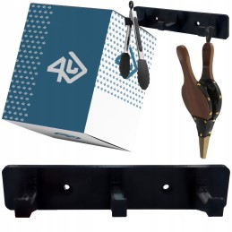 Priedų pakabos laikiklis grotelių žnyplėms