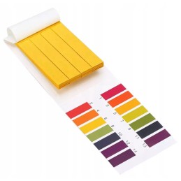 Lakmuso popierėlis, juostelių rinkinys, ph juostelės 1 14, 80 vnt