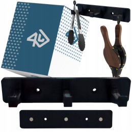 Grilio žnyplių priedų pakabos laikiklis su magnetais