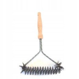 Vielinis šepetys grotelių valymui - lenkiškos gamybos