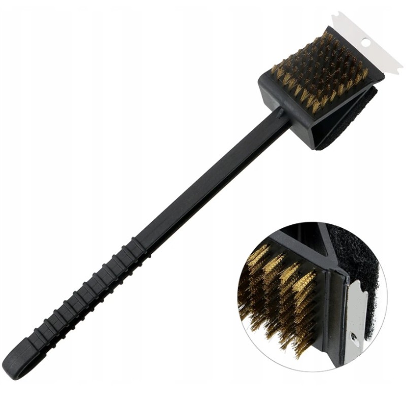 Šepetys grotelių ir grotelių valymui su grandikliu 3-in-1