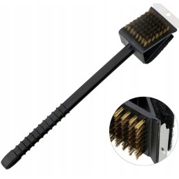 Šepetys grotelių ir grotelių valymui su grandikliu 3-in-1