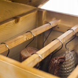 Rūkyklos kabliukas mėsai rūkyti, 10 vnt., 10 cm