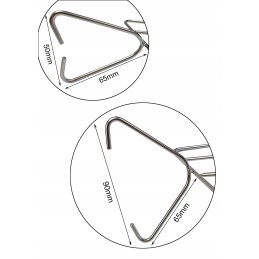 H 328 d didelis kabliukas, skirtas rūkyti didelei žuviai iki 9 kg