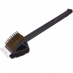 3in1 vielinis šepetys grotelių valymui