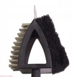 3in1 vielinis šepetys grotelių valymui