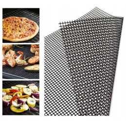Grilio kilimėlis, kepimo grotelių tinklelis, xxl, daugkartinis