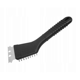 Grilio valymo šepetys ir grotelių grandiklis