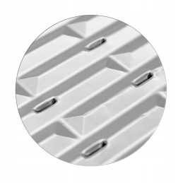 Aliuminio žiaunų padėklas 24x16 cm