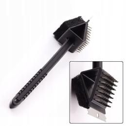 3 viename grilio grandiklio šepetys tobuliems grilio meistrams