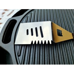 Puikios kokybės grilio mentelė, ilgis 50 cm