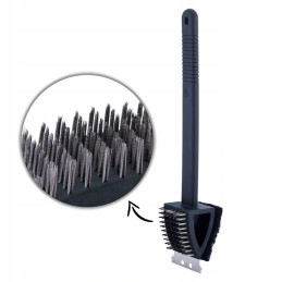 3in1 vielinis šepetys grotelių valymui