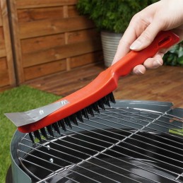 Šepetėlis gremžtukas kepsninės griliui valyti, 27,5 cm