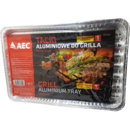 Aliuminio padėklai 5 vnt 06 25