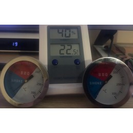 Termometras griliui ir rūkyklai – didelis temperatūros diapazonas