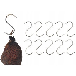 S-308 rūkymo kabliukai, neryškūs, maži, 8 cm, stiprūs, liuksai