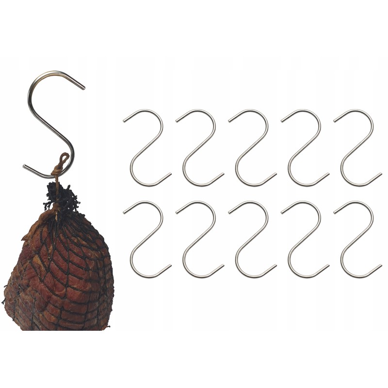 S-308 rūkymo kabliukai, neryškūs, maži, 8 cm, stiprūs, liuksai