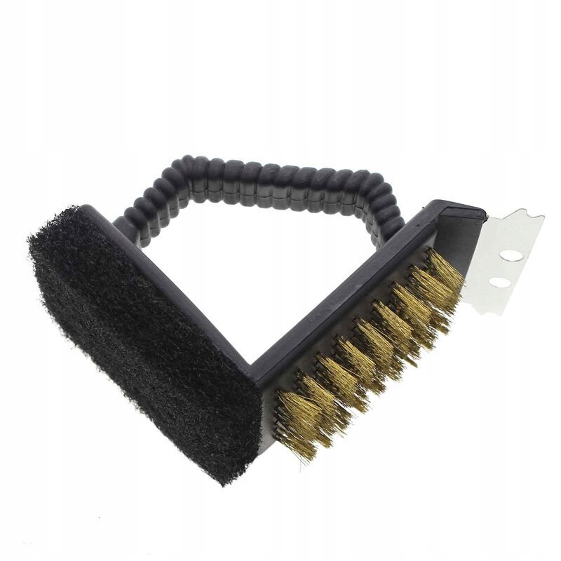 3in1 grilio valymo šepetys