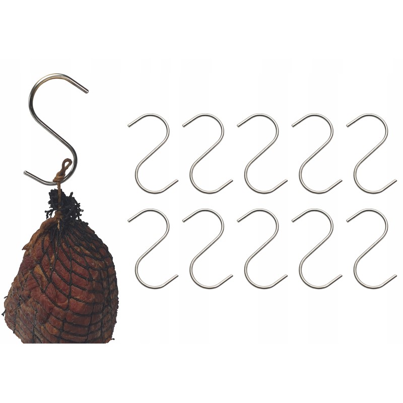 S-308 rūkymo kabliukai, neryškūs, maži, 8 cm, stiprūs, liuksai