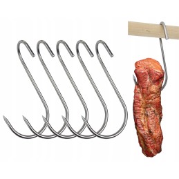 S-413-b susukti dešrelių kabliukai mėsai, šoninei, šonkauliukams rūkyti