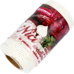 Medvilninis mėsos virvelė, iki 300c, 100g, kepimui, virimui ir kt