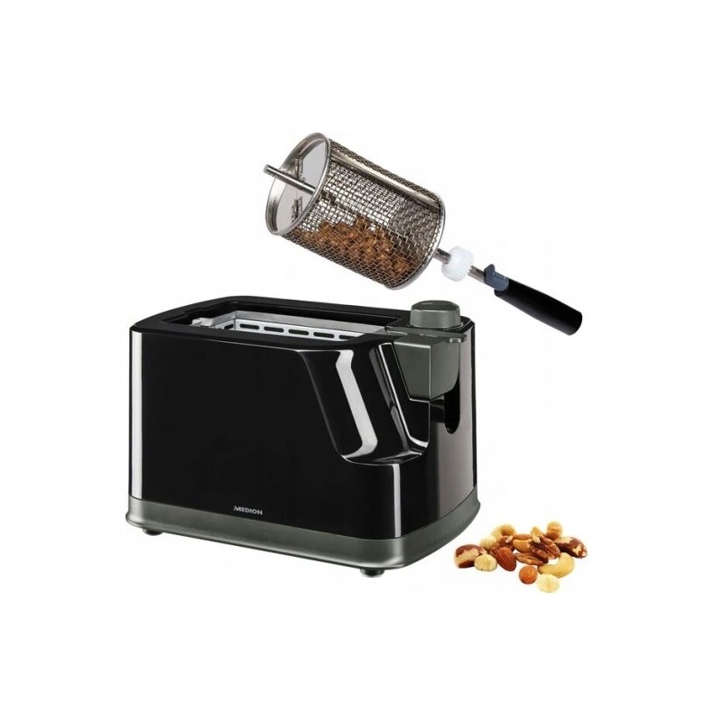 Medion elektrinis grilis riešutams kepti, 500 vatų