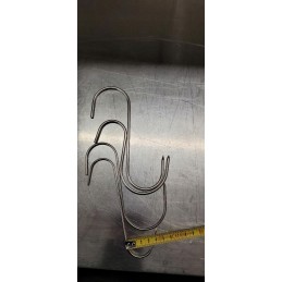 Rūkymo kabliukai 15 cm, rinkinyje 15 vnt