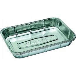 Grilio padėklai, 4 vnt., aliuminio padėklai