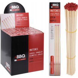 Grilis degtukai 27 cm 60 vnt